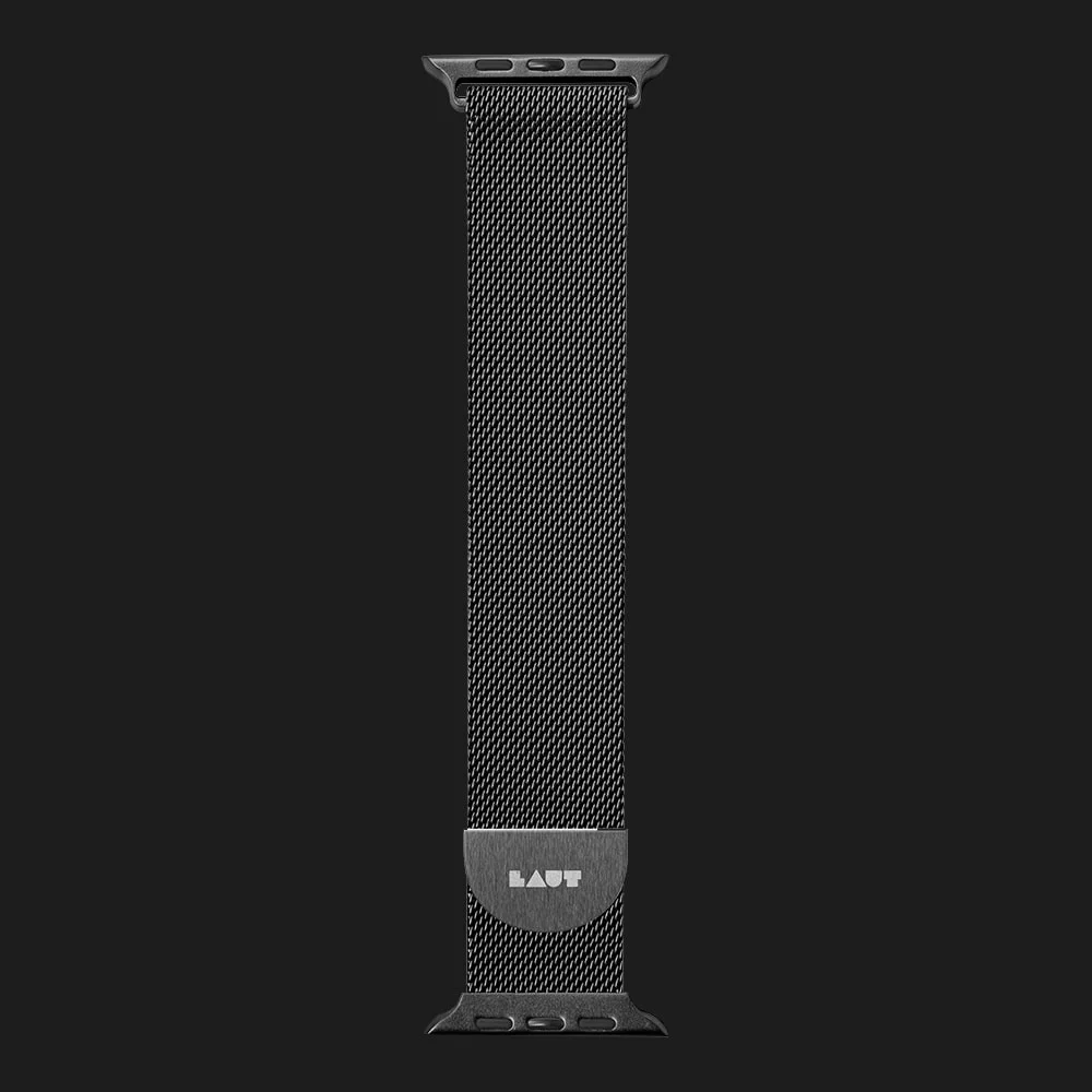 LAUT Steel Loop Apple Watch 42 44 45mm Black